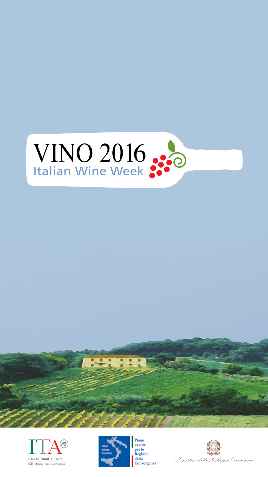 Android application VINO 2016 - Italian Wine Week screenshort