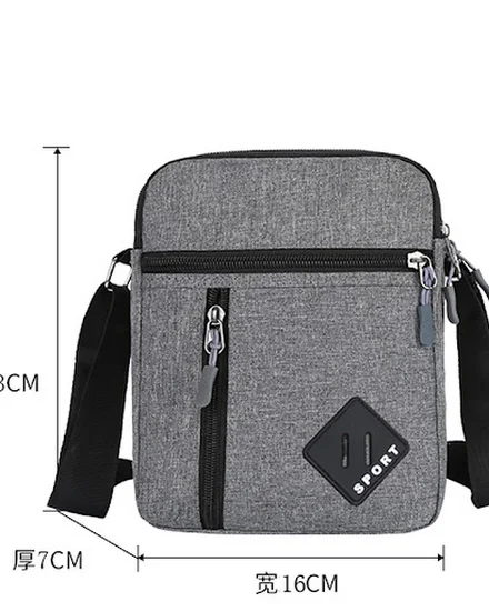 Men Messenger Bag Crossbody Shoulder Bags Men Small Sling... - 1