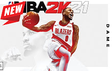 NBA 2K21 New Tab game Theme small promo image