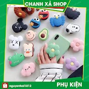 Iring Pop Giá Đỡ Điện Thoại Vừa Làm Giá Đỡ - Tay Cầm _Trang Trí....[Pop]