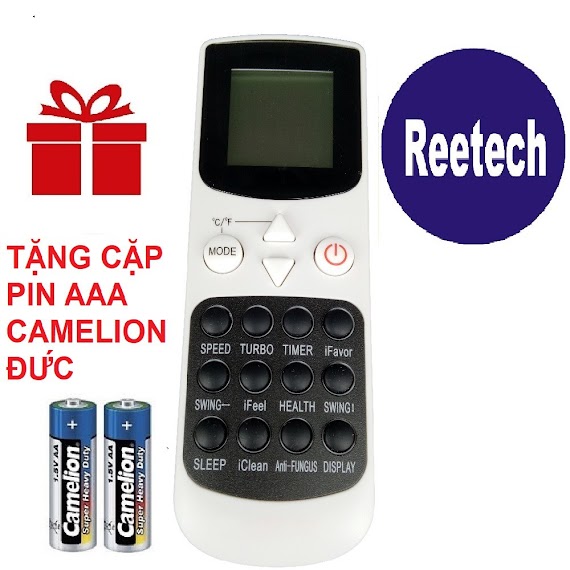 Remote Máy Lạnh Reetech Ykr - Q/002E - Điêu Khiên Điêu Hoa Reetech Ykr - Q/002E