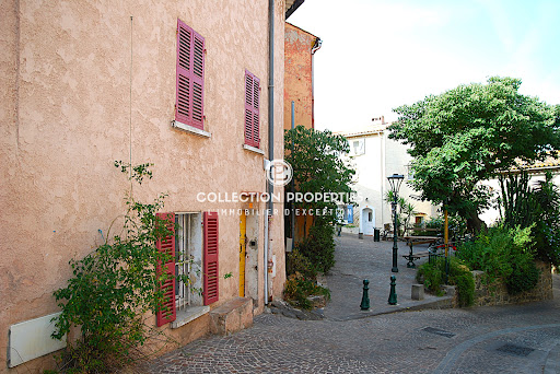Luxury villa for sale in La garde (83130) - Cobblestone alley with colorful facades