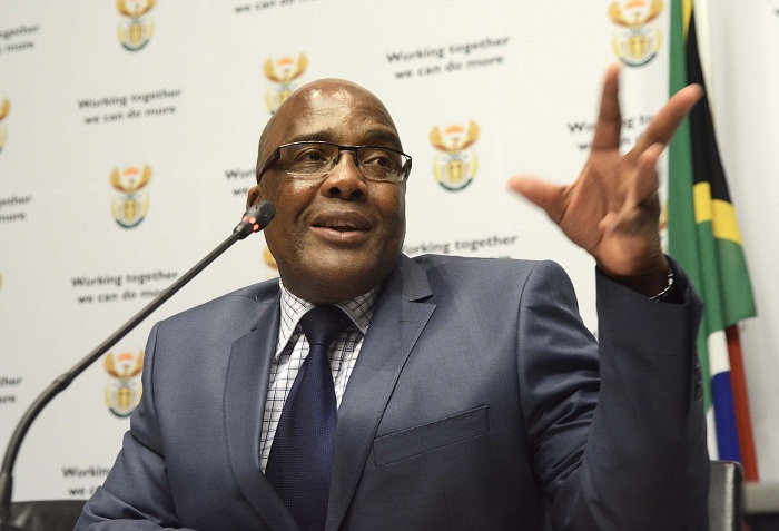 Home affairs minister Aaron Motsoaledi. File photo.