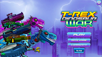 Download Robot Dino T-Rex Attack android on PC