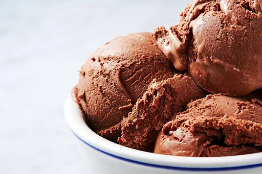 Chocolate Ice Cream With Flavour Of Your Choice