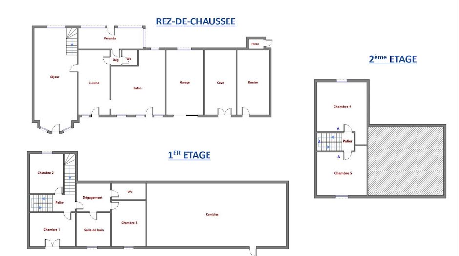 Vente maison 8 pièces 182 m² à Thésée (41140), 159 000 €