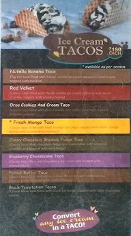 Icecream Factory menu 1