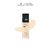 [Cocolux] Kem Nền Fit Me Matte Poreless Dành Cho Da Thường Đến Da Dầu (Maybelline) +Vat