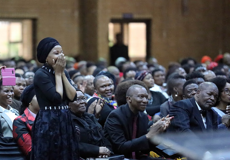 Nelisiwe Sibisi-Zimu celebrated her late husband's life at a memorial service over the weekend.