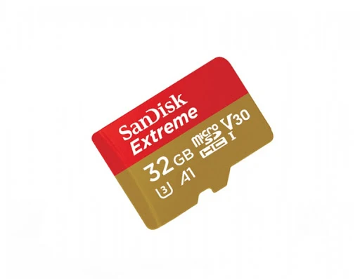 Thẻ nhớ Micro SDHC Sandisk 32GB Extreme Action Camera V30 SDSQXAF-032G-GN6MA