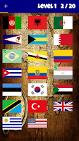 World Country Flags Puzzle Screenshot