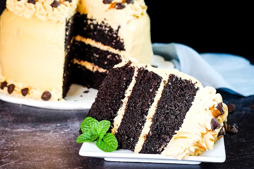 Cubano Espresso Dark Chocolate Cake