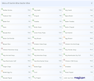 Sachin Bhai Sachin Bhai menu 2