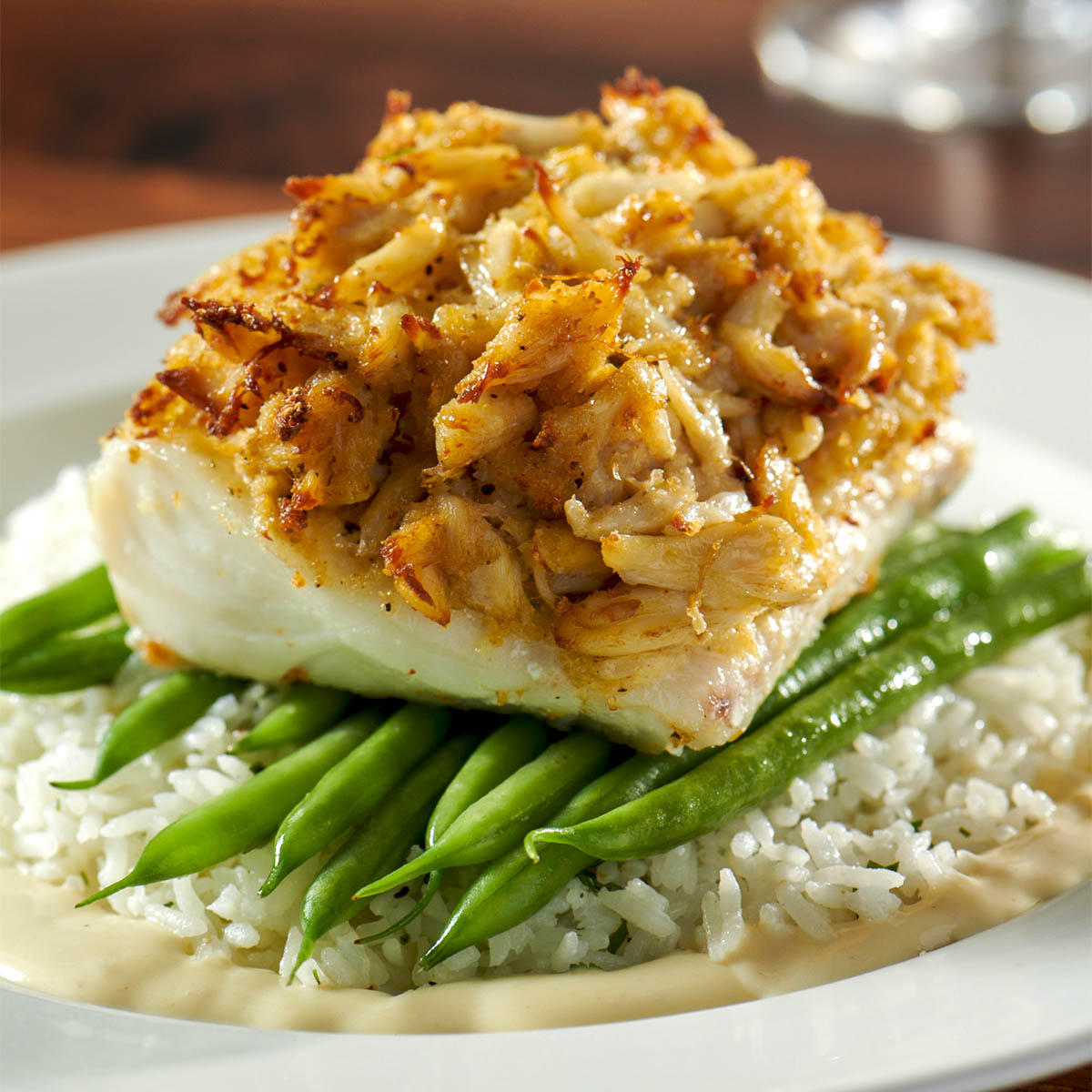 Crab Crusted Haddock