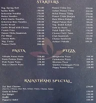 Hotel Mandovin menu 4