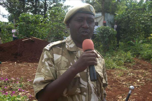 KWS Meru Deputy Senior Warden Jimna Patet