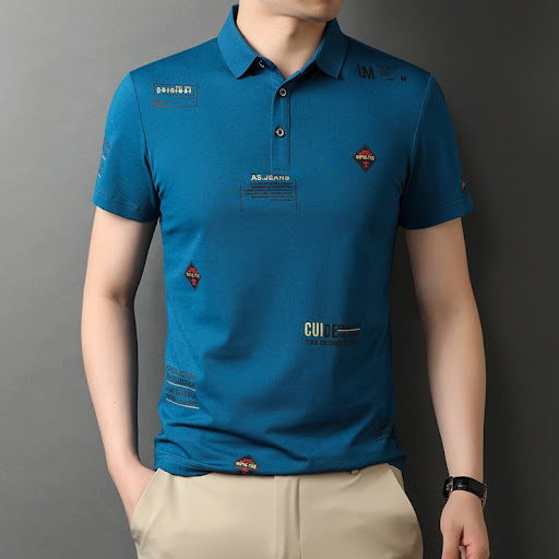Title 6, Fashion Personality Plus Size Mens T-shirt Top