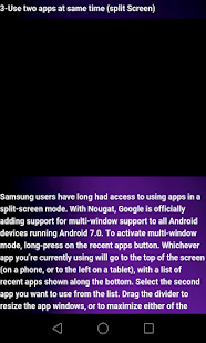 Nougat update Samsung guide - náhled