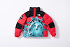 supreme x the north face statue of liberty baltoro jacket red