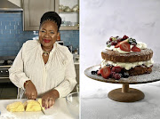 The late Dorah Sitole was an inspiration to many. Pictured right is her Victoria sponge cake.