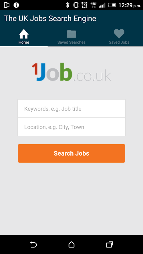 Android application 1Job - UK Job Search screenshort