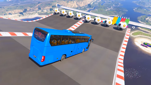 Screenshot GT Bus Stunt - Ramp Car Games