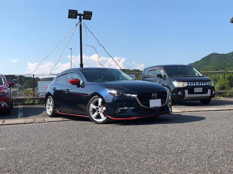 アクセラスポーツの弐号機サルベージ作戦・ミナト自動車・プチオフ会♪・伊賀ドライブイン・豊田スタジアムに関するカスタム事例の投稿画像11枚目