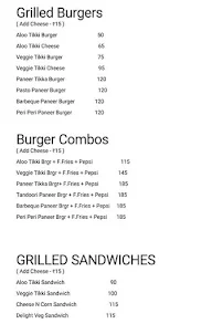 The Sandwich Hub menu 2