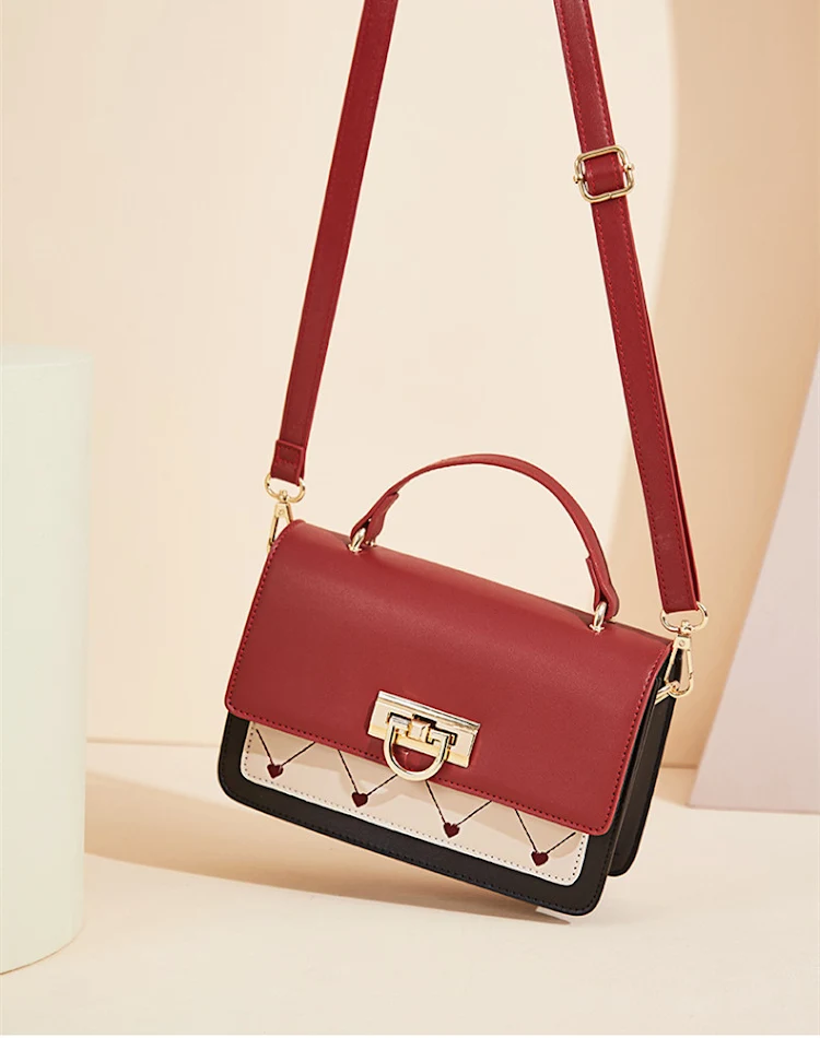 Bolsa Mensageiro Feminina Bolsa de Ombro de Couro Bolsa de Mão para Senhoras Elegância e Praticidade Ideal para Uso Diário e Ocasiões Especiais