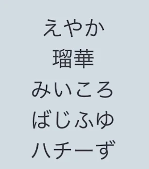 グループについて  あと一人募集