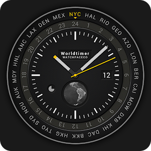 World Timer Watch Face