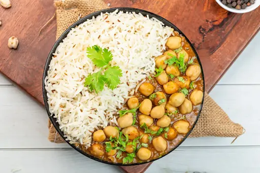 Punjabi Chole Rice Bowl