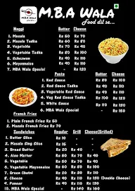 Mba Wala menu 1