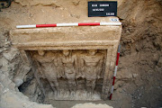 A handout picture from by Egypt's Supreme Council of Antiquities shows Princess Shert Nebti's tomb that was discovered in Abu Sir, south of Cairo. Egypt's Antiquities Minister Mohamed Ibrahim announced the discovery of a princess's tomb dating from the fifth dynasty (around 2500 BC) in the Abu Sir region south of Cairo.