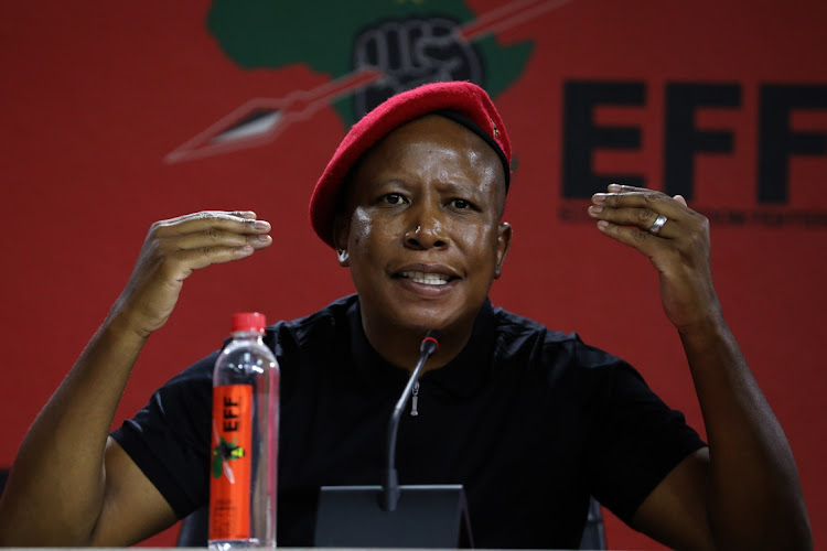 EFF leader Julius Malema