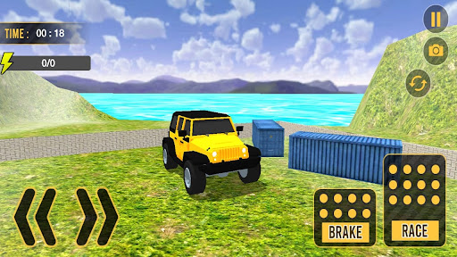 Screenshot Uphill Jeep Stunt Simulator