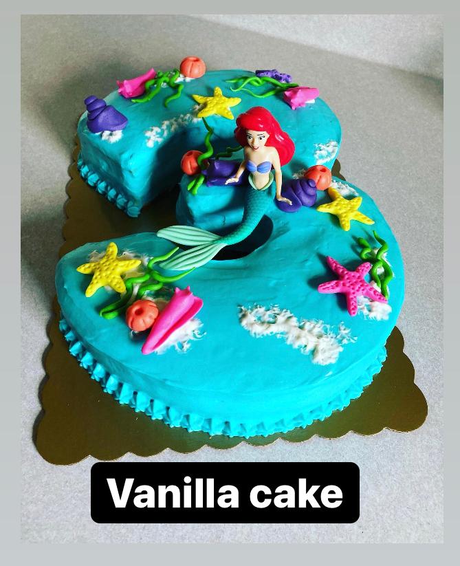 Mermaid cake