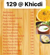 129 @ Khichdi menu 1