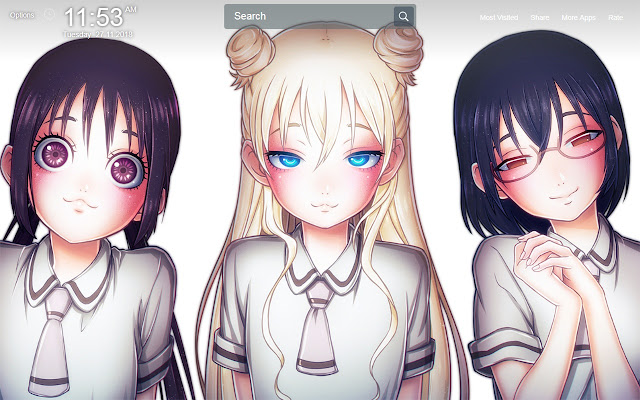 Asobi Asobase Wallpapers Theme New Tab