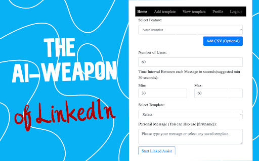 Linked Assist - LinkedIn Automation Tool