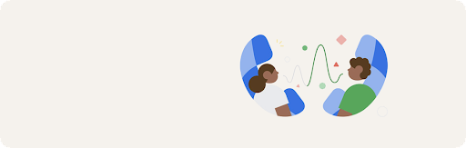 Illustration of two families callign each other from two different timezones.