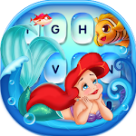 Cover Image of Download Dream Mermaid keyboard 10001004 APK