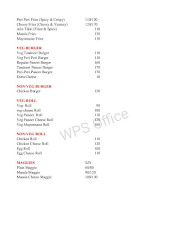 Cafe Mantra menu 3