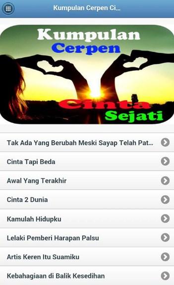 Contoh Cerpen Cinta Sejati - Wo Ternyata