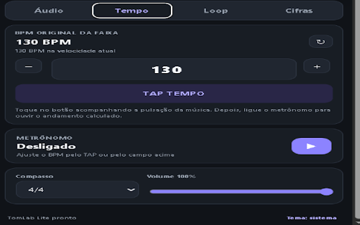 TomLab Lite — Estudo Musical screenshot 4