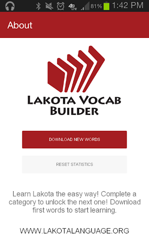 Lakota Vocab Builder