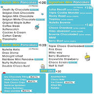 The Mini Pancake Shop menu 2