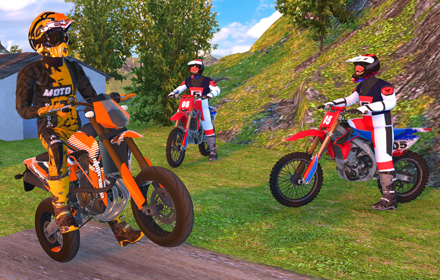 Motocross Driving Simulator Game small promo image