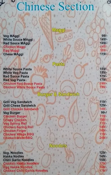 Kar C Lounge & Restaurant menu 