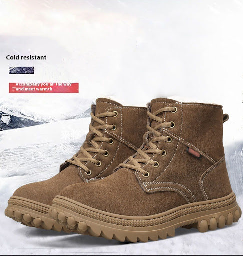 Title 12, Non-slip, comfortable, wear-resistant snow boot...